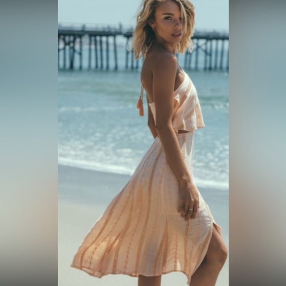 Cutout cotton sundress - Picture 4 of 5